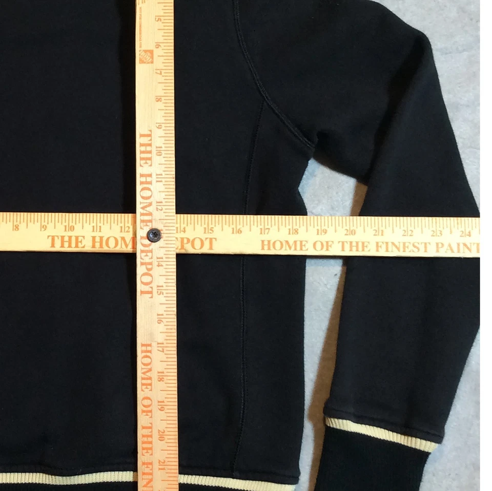 Nike Purdue Boilermakers Sudadera con Capucha Juvenil Mediana Negra Dorada Cremallera Completa Chaqueta Bolsillos Foto 3 de 4