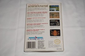 Magic Of Scheherazade (Nintendo NES) Complete in Box w/ Map CIB