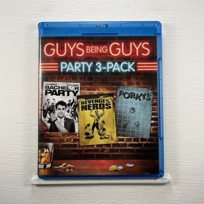 Guys Being Guys (Blu-ray, 2014) Bachelor Party / Revenge of the Nerds / Porky's
