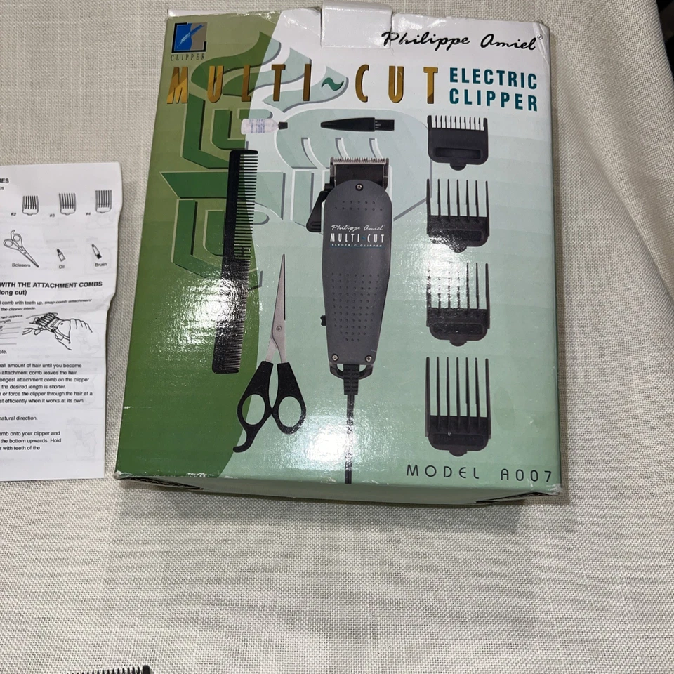 Cortapelos Eléctricos Multicorte Philippe Amiel Modelo A007 Foto 2 de 4