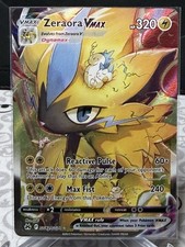 Pokémon TCG Zeraora VMAX Crown Zenith GG42/GG70 Holo Ultra Rare Secret Rare NM on eBay
