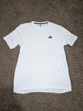 Adidas AEROREADY DESIGNED TO MOVE FEELREADY T-SHIRTMEN'S SIZE MEDIUM M - WHITE