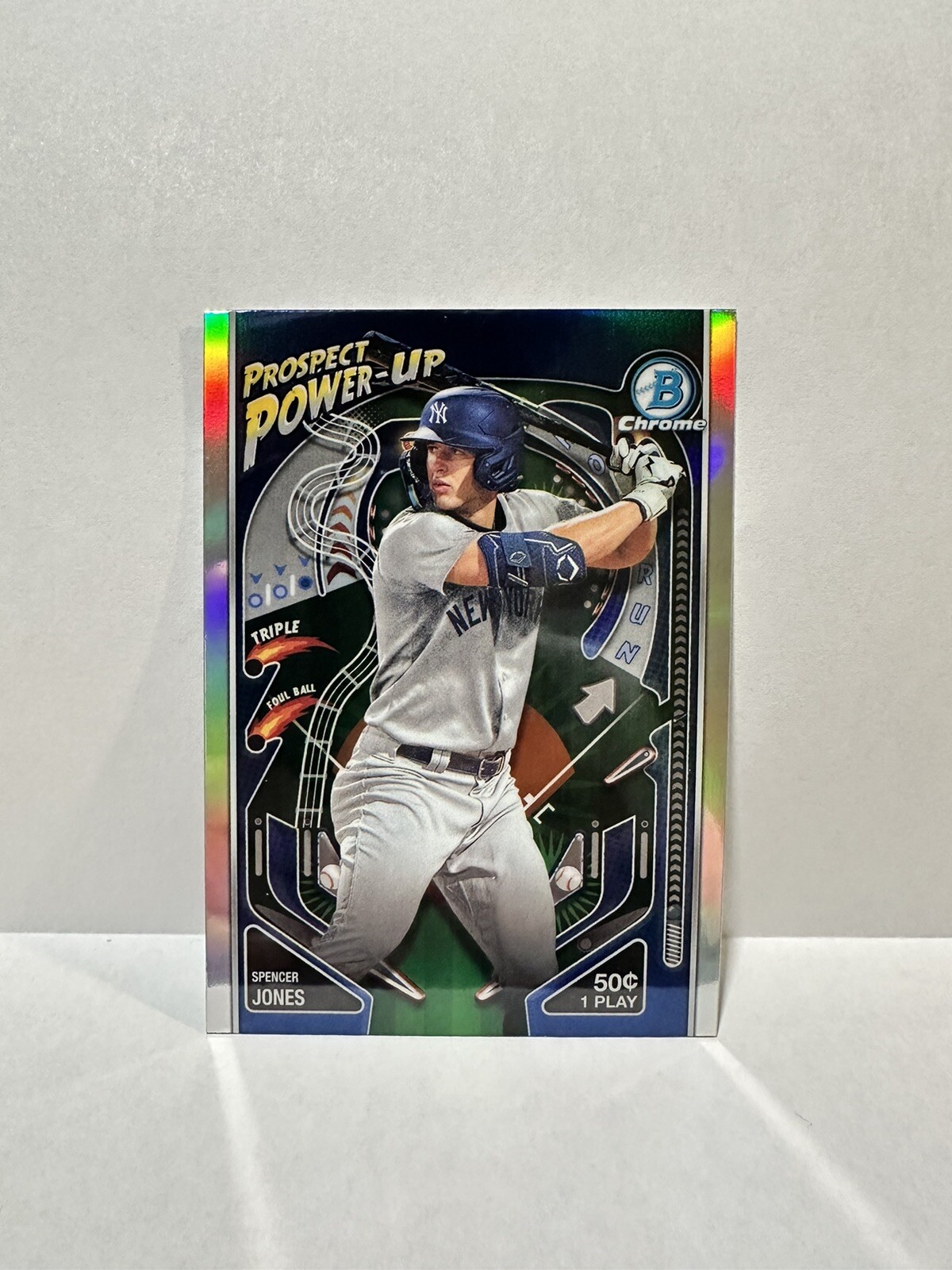 2024 Bowman Prospect Power-Up Spencer Jones New York Yankees #PP-9