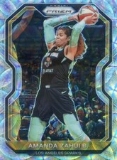 2021 Panini Prizm WNBA AMANDA ZAHUI B. #46 PREMIUM BOX SET SCOPE PRIZM #58/99