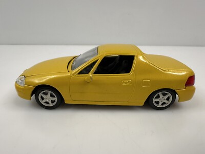 ミニカー H/S Works Vintage 2002 X-Concepts Modifiers 1997 Honda Del Sol Yellow 1:43