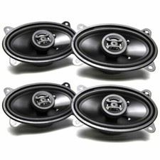4 Hifonics ZS46CX 4x6" 800W 2-Way Coaxial Car Audio Speakers