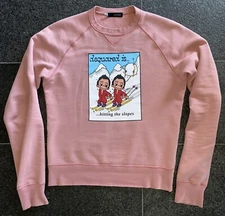 DSQUARED2 F/W 2004 Double Pe*is M BROS S Sweater Pullover Sweatshirt Shirt Slope