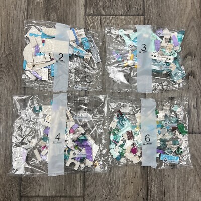 LEGO Disney Princess Elsa's Magical Ice Palace (43172) Replacement Bags 2,3,4,6