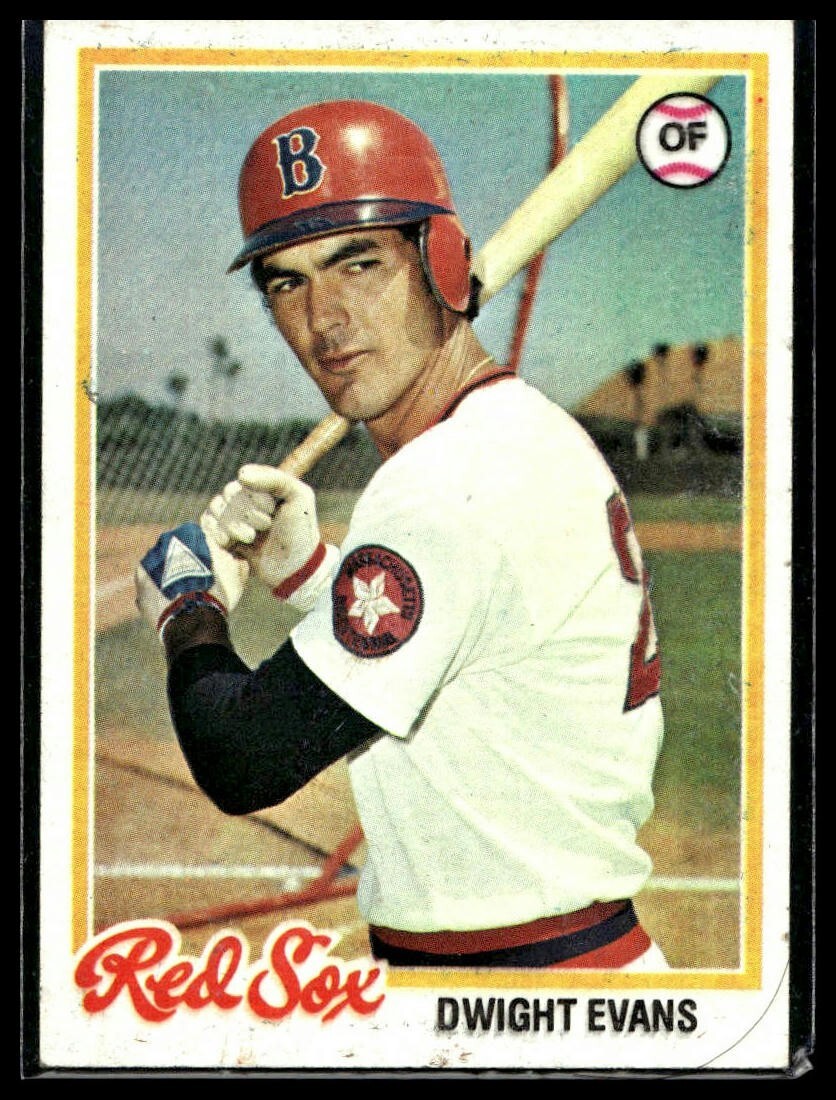 1978 Topps - Dwight Evans #695 BOSTON RED SOX