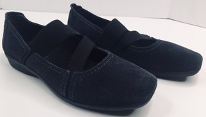 Clarks-Collection-Soft-Cushioned-Ballet-Flats-Deep-Blue-Suede-Women-s-8-5