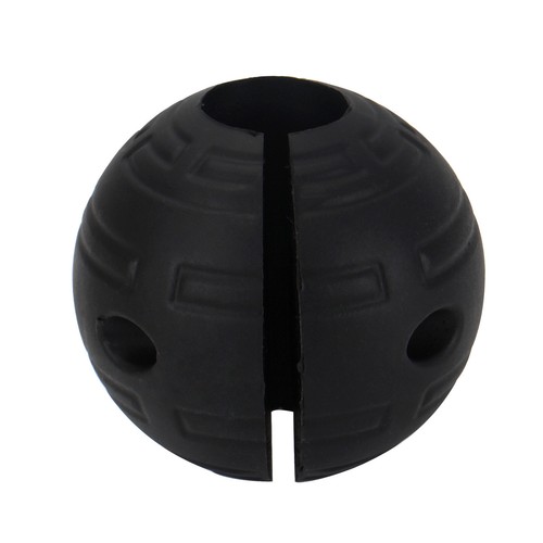 For Harley BMW Honda Yamaha Suzuki 32mm Crash Bar Ball Protector Rubber Black - Picture 4 of 13
