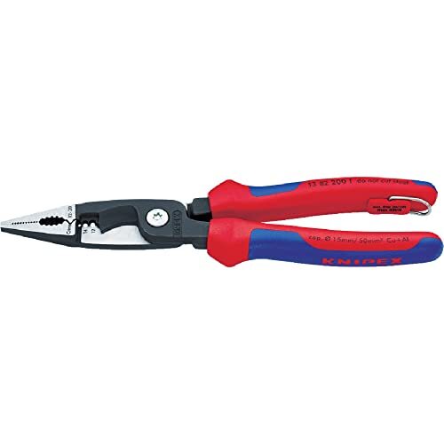 NEW - KNIPEX Pinza per elettroinstallazioni (200 mm) 13 82 200 T