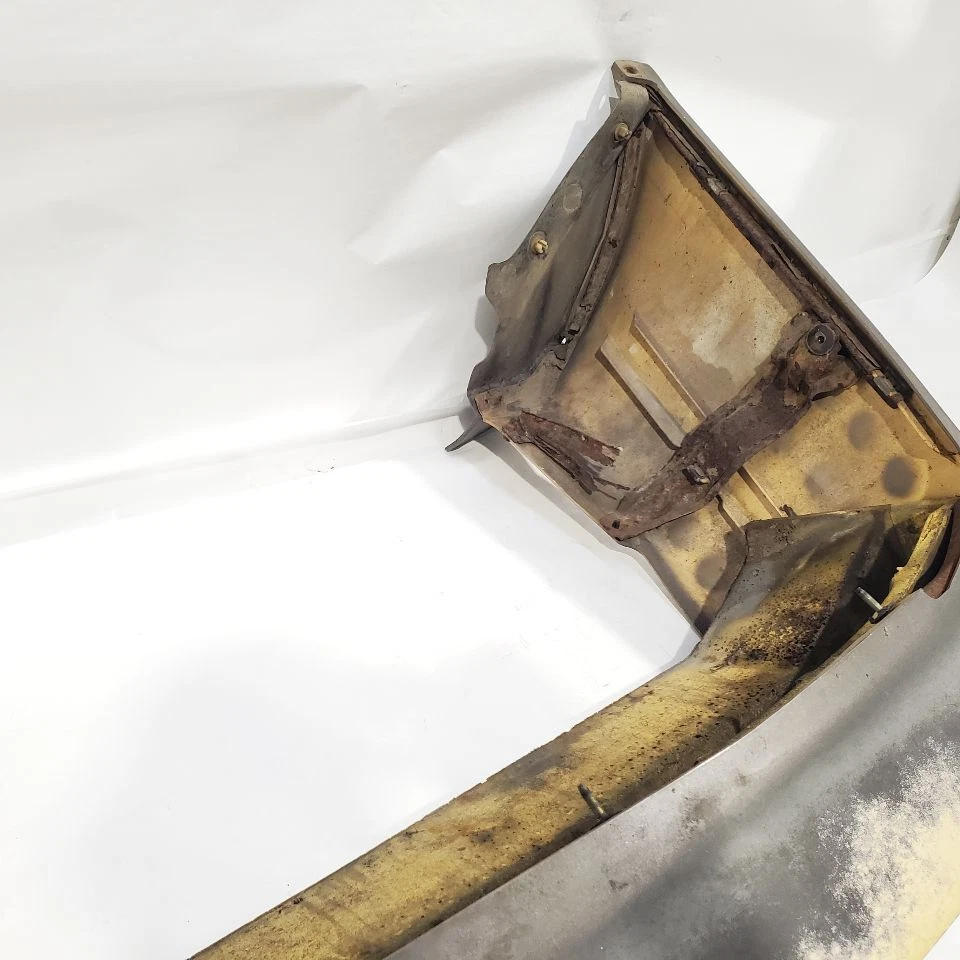 1987 1992 Toyota Supra OEM Rear Bumper Needs Paint Rough Surface - Image 4 of 4