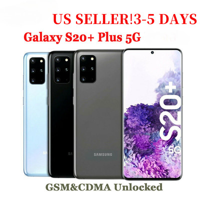 Samsung Galaxy S20+ Plus 5G SM-G986U FACTORY Unlocked 128GB SmartPhone OPEN BOX