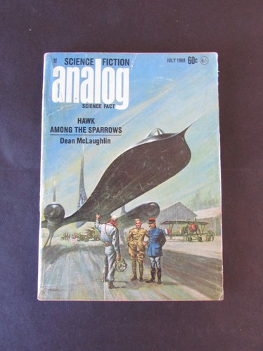 KELLY FREAS COVER ANALOG MAGAZIN 1968/07 FALKE UNTER DEN SPATZEN MCLAUGHLIN
