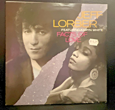 JEFF LORBER FEAT. KARYN WHITE FACTS OF LOVE/SAND CASTLES 7'' VINYL Promo Rare!