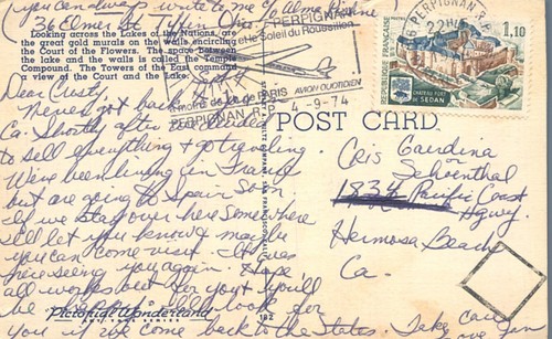 Towers of East & Temple Compound Worlds Fair San Francisco California Postcard - Picture 2 of 2