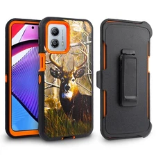 For Motorola G Power 5G (2023)/Moto G 5G (2023) Defender Hard Case Fits Otterbox