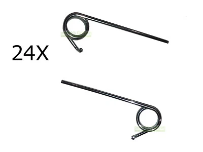 24X starke Feder für AL-KO 38 E P 32 38 VLB VLE Comfort Combi-Care Lüfterwalze