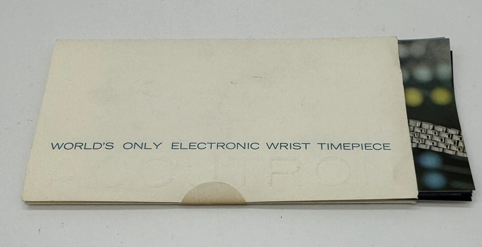 Accutron Watches Sales Literature - Model Pictures With Description On Back - 2 - Image 4 of 4