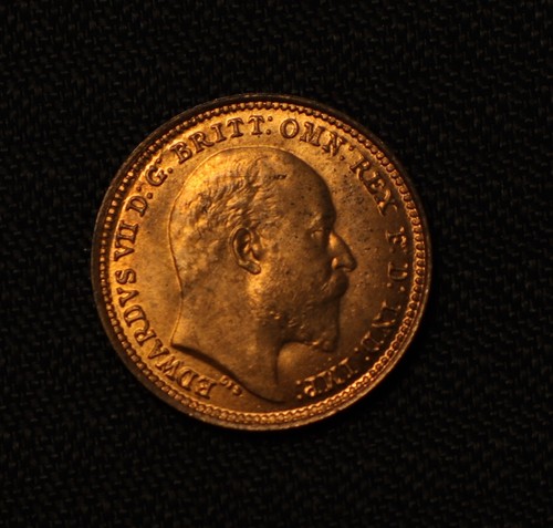 1902 Third Farthing - Edward VII British Malta Bronze Coin AU/UNC GORGEOUS Coin