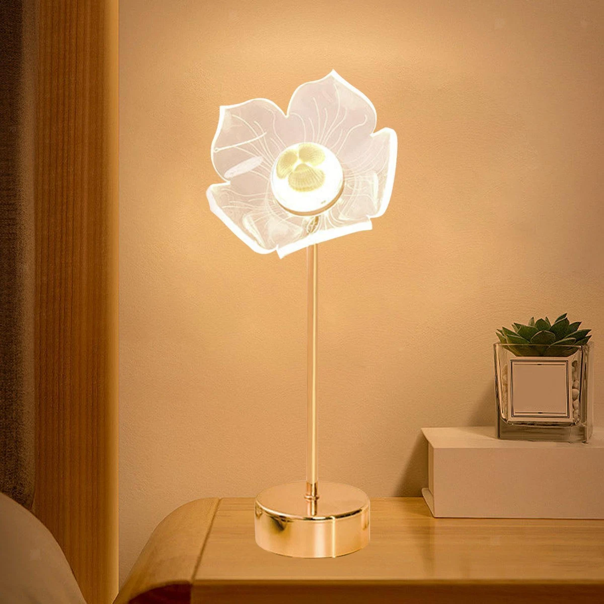 Lamps with flowers deals