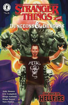 STRANGER THINGS D&D RISE OF HELLFIRE #1 VARIANT CVR C PUEBLAR DARK HORSE COMICS