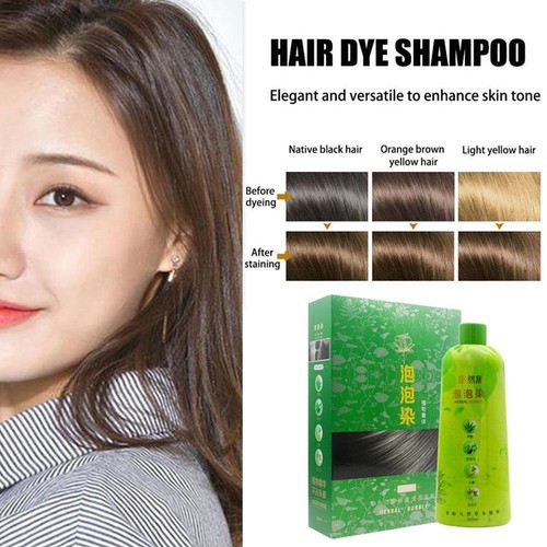 500 ml Brimles Shampoo, Herbal Bubble Grey Hair Dye Shampoo DEA - Picture 19 of 27
