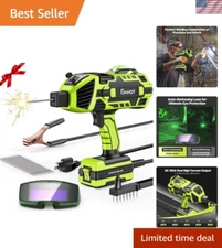 Lightweight 110V Welding Machine with Auto-Darkening Glasses - Faiuot ARC Welder