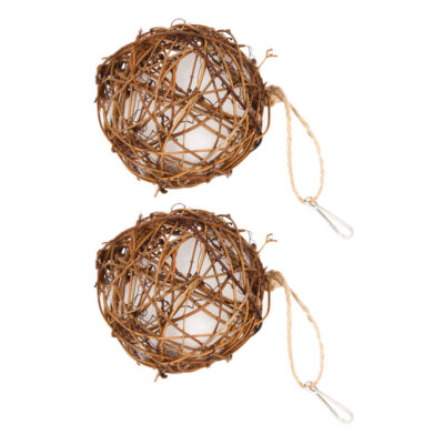 2Pcs Hummingbird Nesting Branch Material Feeders for Outdoors Birds USA
