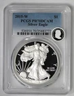 2015-W PR70 DCAM American Silver Eagle PCGS Blue Label !!