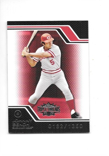 2008 Topps Triple Threads Print Run 1350 U-Pick Baseball Trading Cards MLB - Picture 6 of 27