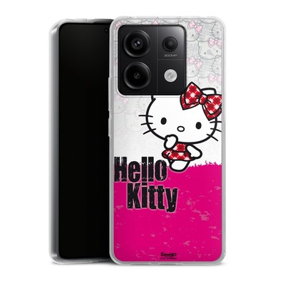 Handyhülle Hülle für Xiaomi Redmi Note 13 Pro 5G Hello Kitty Pink Punk