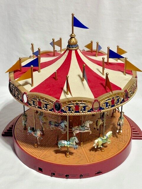 MR CHRISTMAS WORLD'S FAIR GRAND CAROUSEL GOLD LABEL MUSICAL