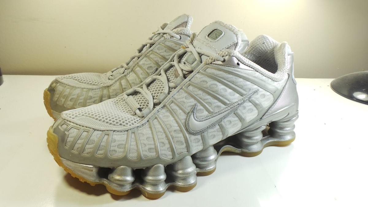 NIKE 2019 SHOX TL AR3566 003 PLATINUM 6.5 AIR MAX FORCE ZOOM