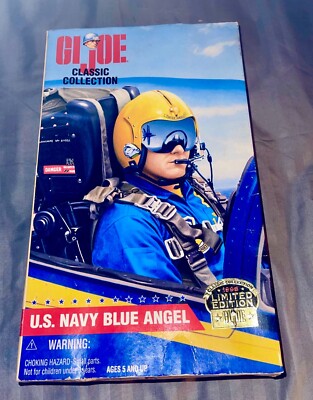 1998 GI JOE U.S. NAVY BLUE ANGEL IN ORIGINAL BOX 76281814261| eBay