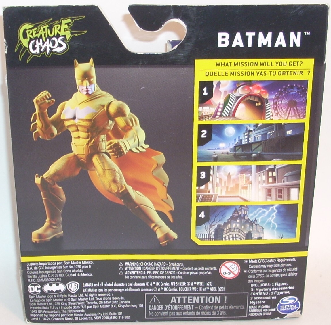 Spin Master DC HEROES UNITE / BATMAN CAPED CRUSADER [MULTI-LISTING