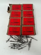 200 Pack McMaster-Carr 2" 3/16" X .825 Aluminum Blind Pop Rivet New Ships Free