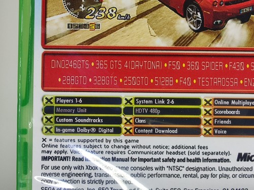 Custom OutRun 2006 Coast 2 Coast (Microsoft Xbox) Ersatzhülle keine Disc - Bild 19 von 23