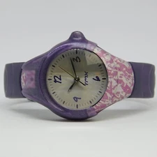 Timex TMX Purple Tone Quartz Analog Women's Watch New Battery