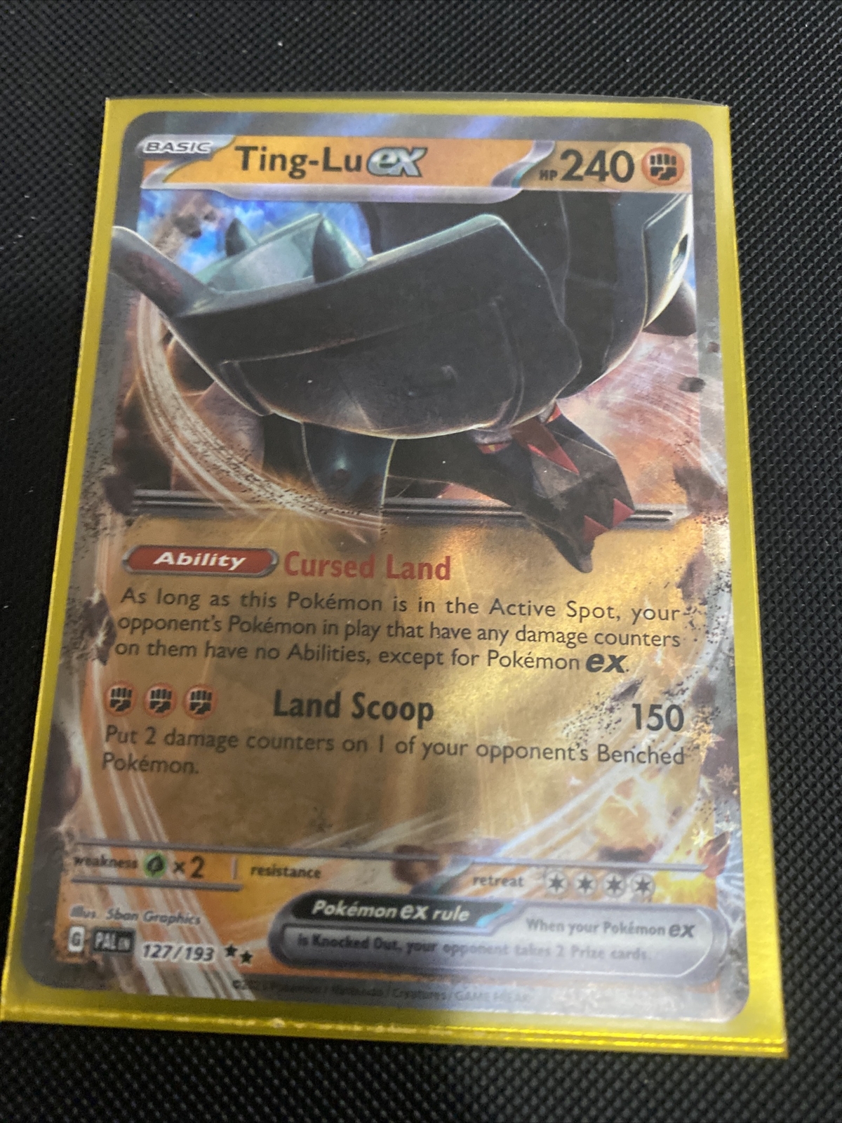 Ting-Lu ex - 127/193 Paldea Evolved Doble Rare Pokemon - NM/MINT