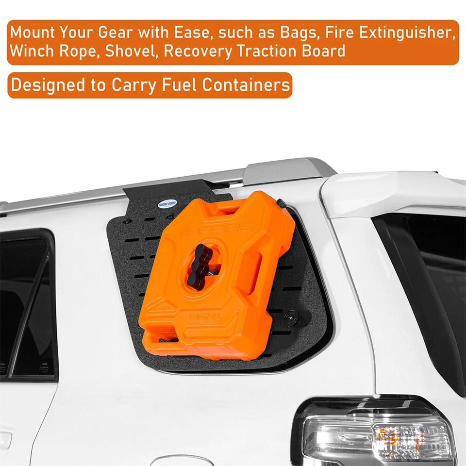 Hooke Road Rear Window Storage Molle Panel For 2010-2024 Toyota 4Runner Foto 3 de 4