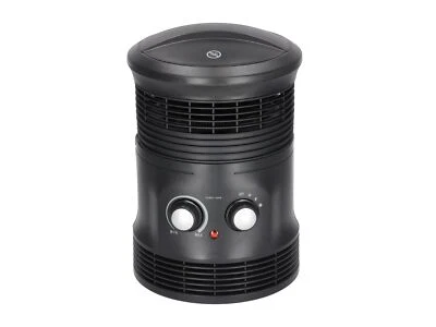 Nordic Home Culture 360° Heizlüfter, 2 Heizstufen, 2000 Watt, Überhitzungsschutz