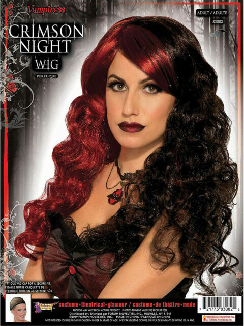 red vampire wig