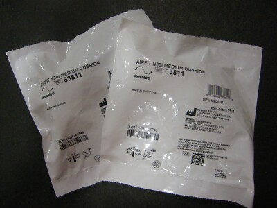 2 ResMed AirFit N30i Medium Nasal Cushion Factory Sealed  NEW 2Pack NIB