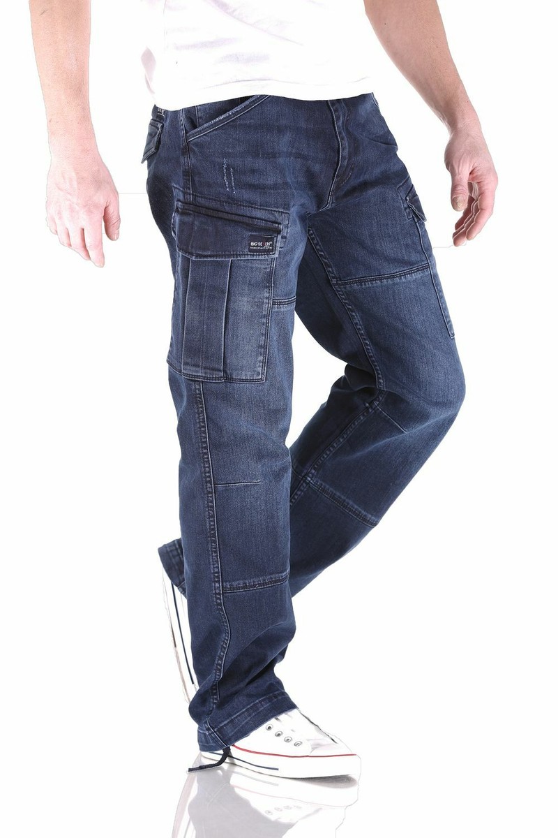 JACK & JONES Paul Flake Cargo Hose – Tapered Fit, Bequem, Mit Seitentaschen – Lässiger Herren-Look