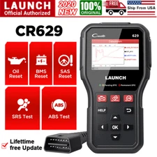 Check Engine OBD2 Scanner ABS SRS System Code Reader Diagnostic CAN Scan Tool