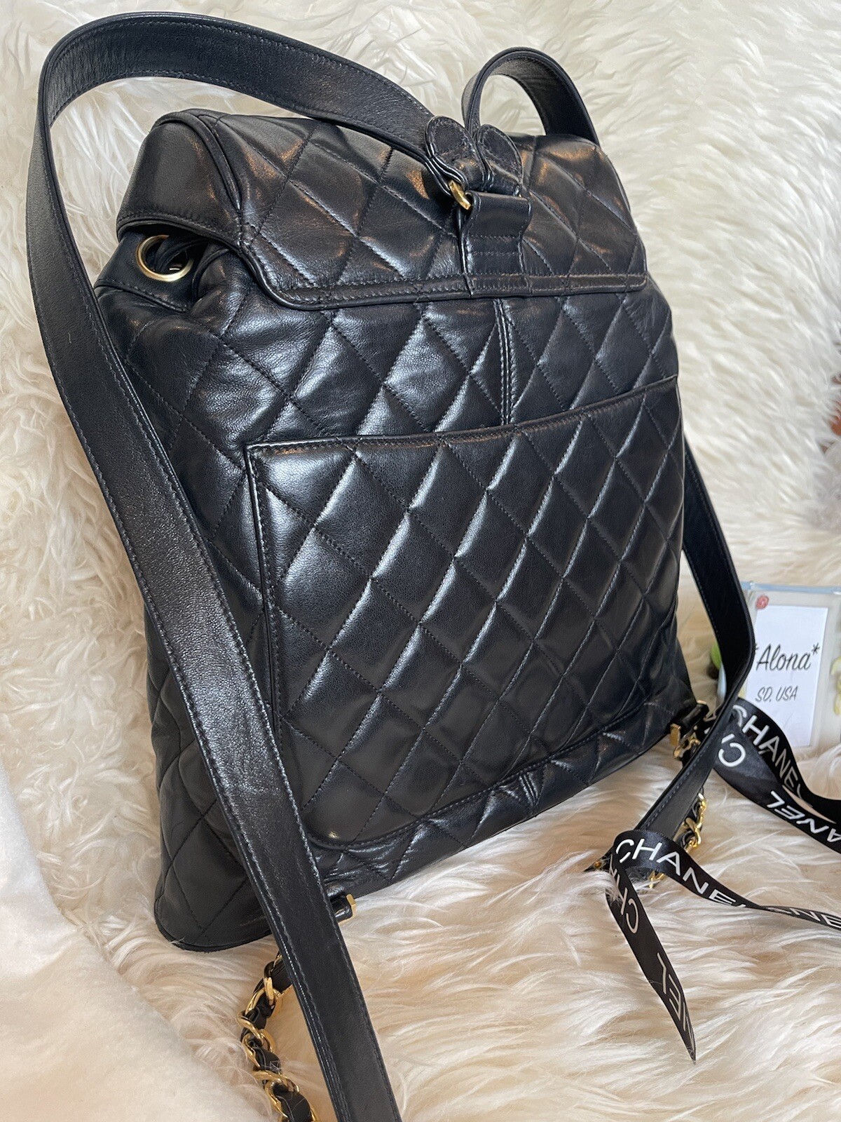 Authentic Chanel Backpack - image 12