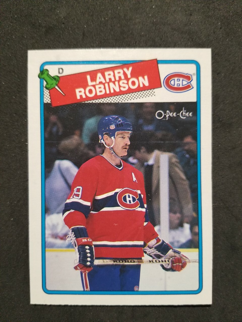 1988-89 O-Pee-Chee LARRY ROBINSON card # 246