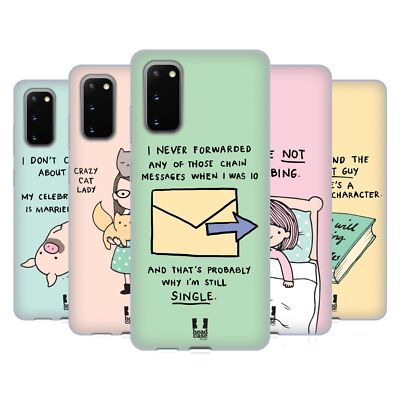 HEAD CASE GRÜNDE WARUM ICH SINGLE BIN SOFT GEL HANDYHÜLLE FÜR SAMSUNG HANDYS 1